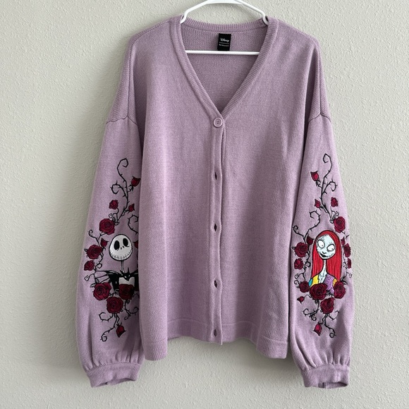 Her Universe The Nightmare Before Christmas Jack & Sally Skimmer Girls cardigan - Picture 4 of 8